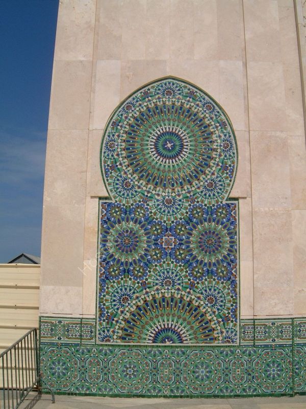 Mosaic, Hassan II Mosque, Casablanca